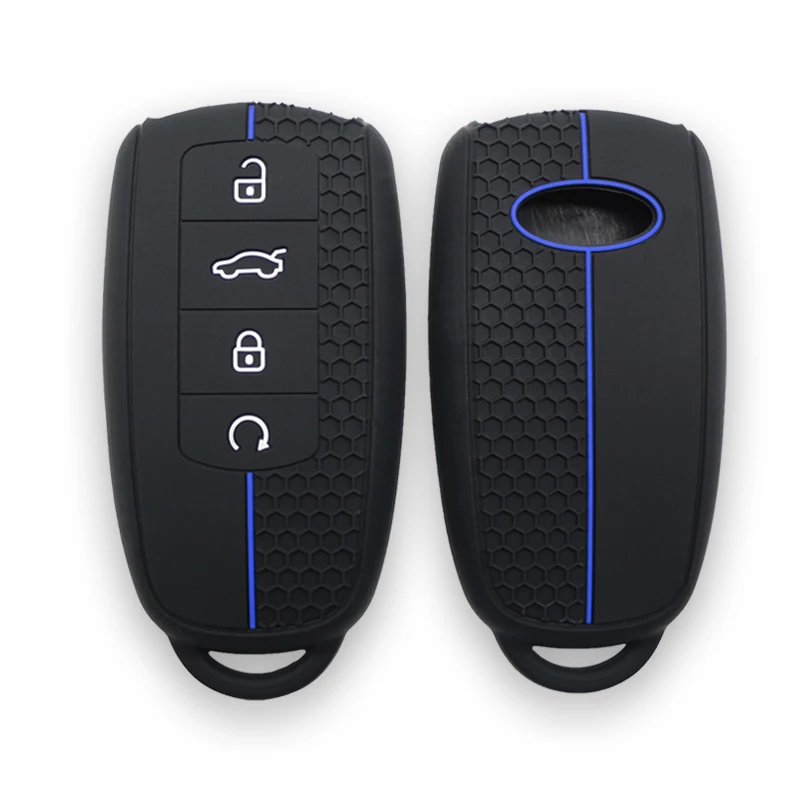 Silikon-Autoschlüsselhülle für Chery Jaecoo J7 J8 8 7 Phev Omoda C5 5 Premium Tiggo 4 7 8 9 Schutz-Schlüsselabdeckung Schlüsselanhänger Zubehör – Detail 3
