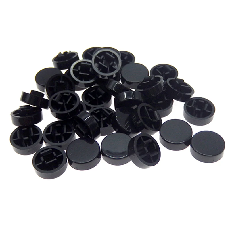 50PCS A37 for 12*12*7.3mm switch Plastic light touch switch button cover, button cover size 5.6*11.8mm