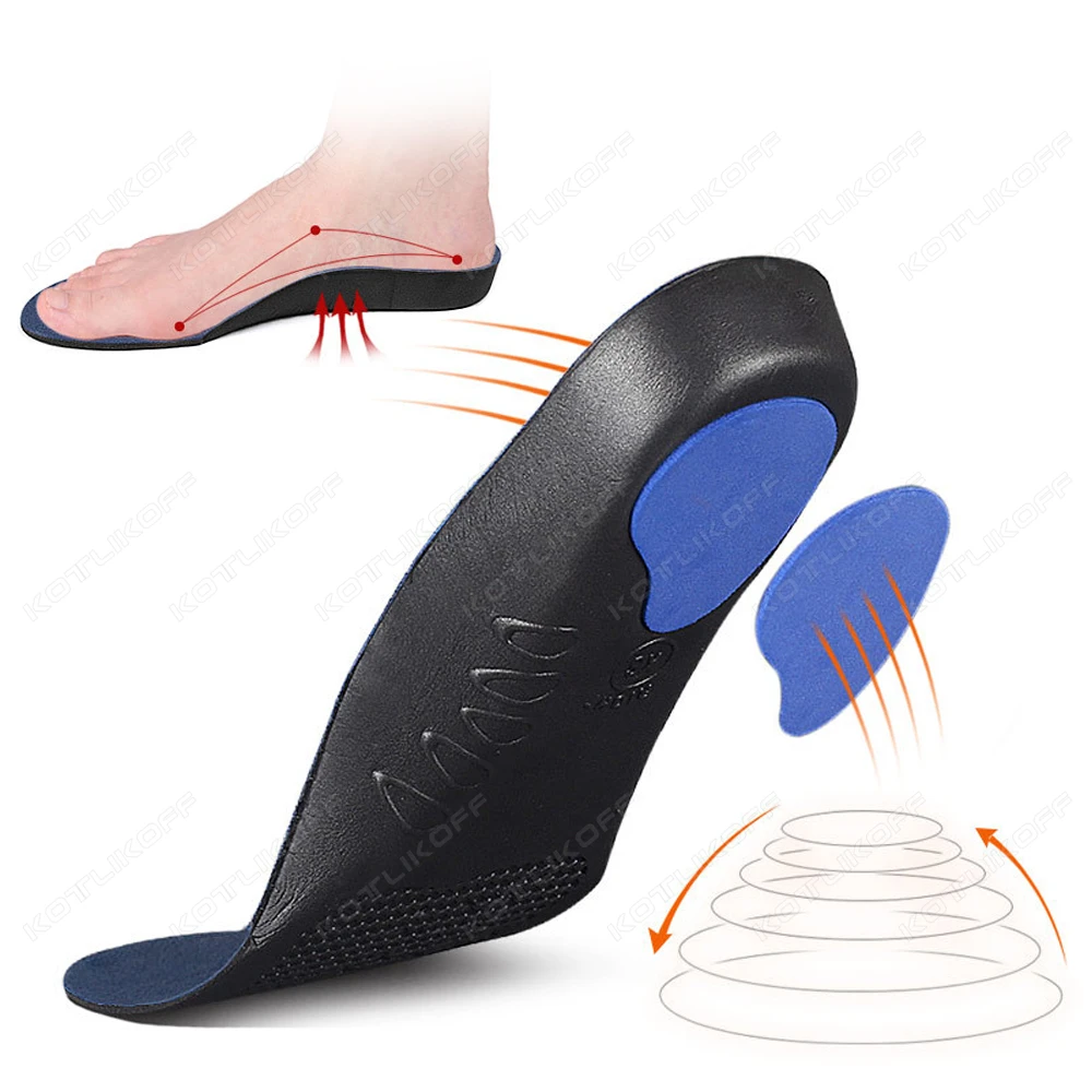 Ultralight Sport Running Insole Flat Foot Orthopedic Templates Men Women Arch Support Cushion Foot Pads Sneaker Shoe Sole