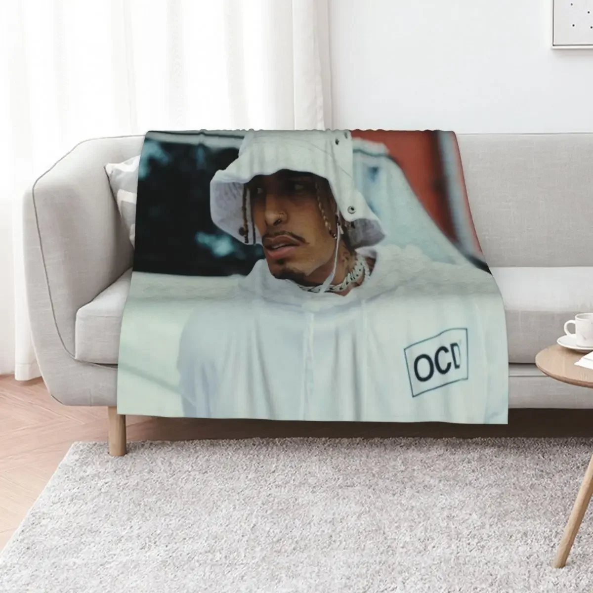 

Rauw Alejandro For Custom Mouse Pad Coaster Travel Mug Pin Button Etc Throw Blanket cosplay anime Hairys Giant Sofa Blankets