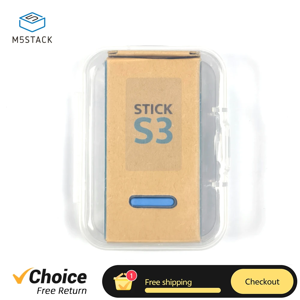

Программируемый контроллер M5Stack StickS3 ESP32S3, мини-комплект для разработки IoT, контроллер IoT