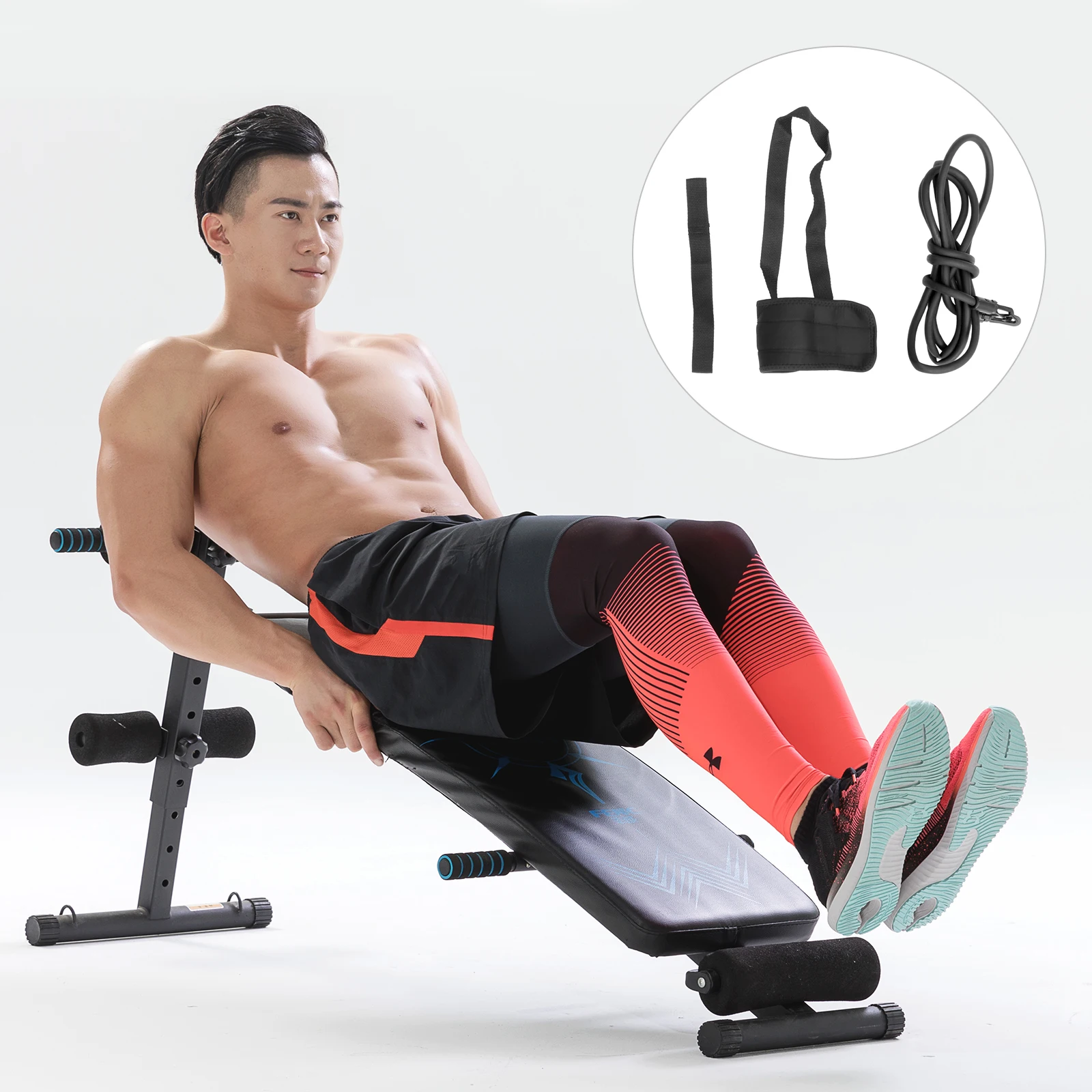 

Ankle Strap Resistance Band Swim Cord Training Tether Straps Swimming Belt Bands for Pool Trainer