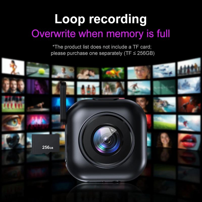 

2K High-definition Thumb Motion Recorder Camera Gadget For Video Recording In Pockets For Cycling, Diving, Pets 2026 NEW