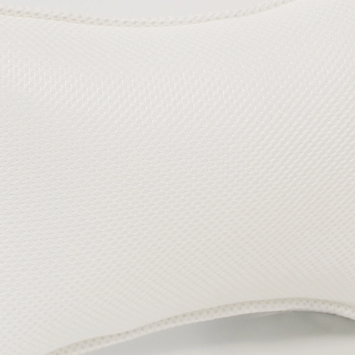 

Shower Pillow Non-Slip 2 Suction Cups Head Cushion White Durable Material Fits All Standard Oval Straight-Back Tubs