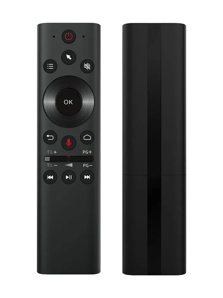 Bezprzewodowy pilot głosowy 2.4G BT 5.0 Air Mouse 6-osiowy kontroler żyroskopowy z odbiornikiem USB do komputera TV Android Box — zdjęcie produktu 7