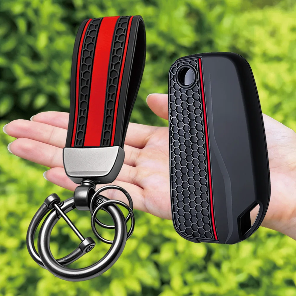 Hot Sale Motorcycle Silicone Car Key Cover Bag Shell Case Keychain Protector for DUCATI Diavel XDiavel 1260S DX 1260 S 2020-2024