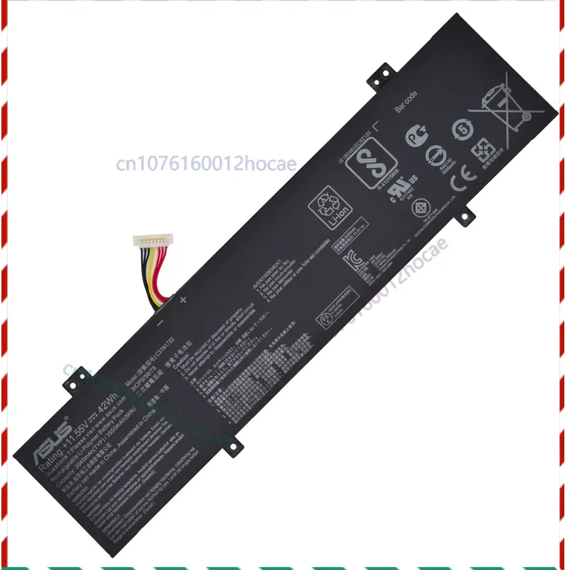 

Новый аккумулятор C31N1733 для Asus VivoBook Flip 14 TP412U TP412UA TP412UA-EC034T 59T