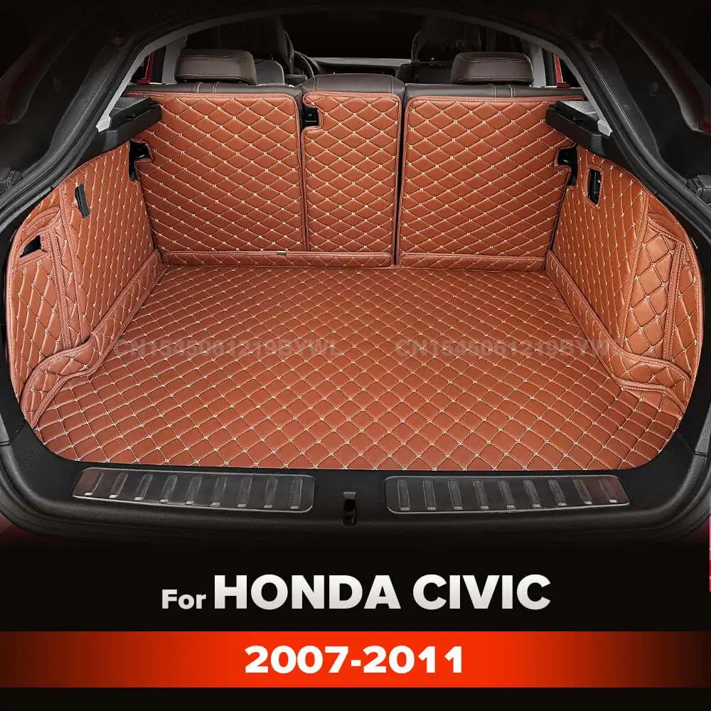

Для Honda Civic 2007-2011 10 09 08 авто полное покрытие коврик для багажника автомобильный защитный коврик грузовой вкладыш аксессуары для интерьера