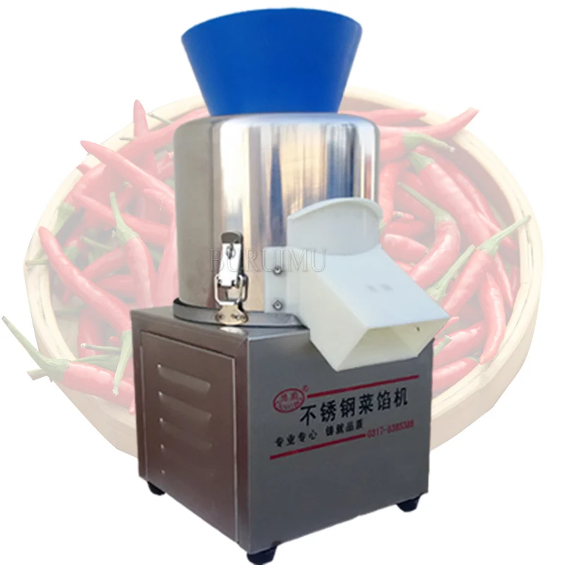 

220V Stuffing Chopping Machine Vegetable Chopper Garlic/Shallot/Meat Shredding Grinder Machine Dumpling Filling Machine