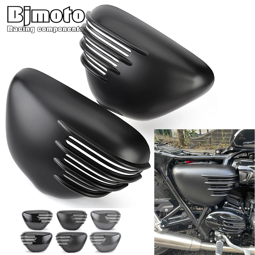 

Motorcycle Fairings Left Right Frame Cover For Triumph Street Twin 900 Accessories 2023-2024