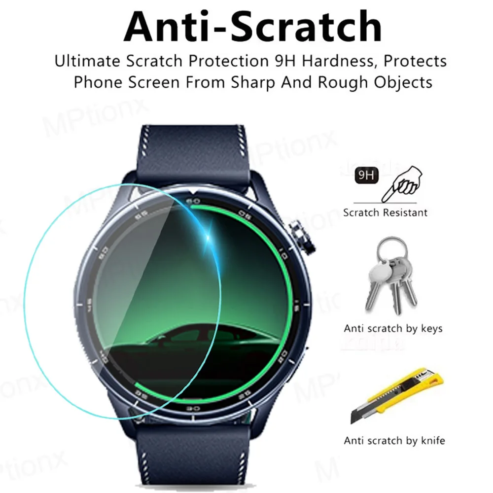 Tempered Glass for Xiaomi Watch S5 Smartwatch Screen Protector Durable HD Anti Scratch Film for Xiaomi Watch S5 Accessories