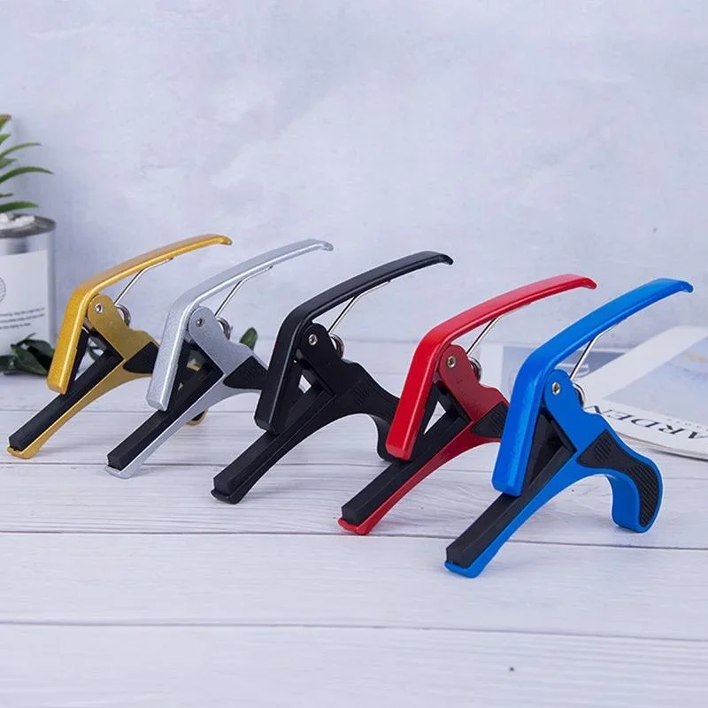 Aluminium Alloy Metal New Guitar Capo Quick Change Clamp Key Acoustic Classic Tone Adjusting Instrument 1PC