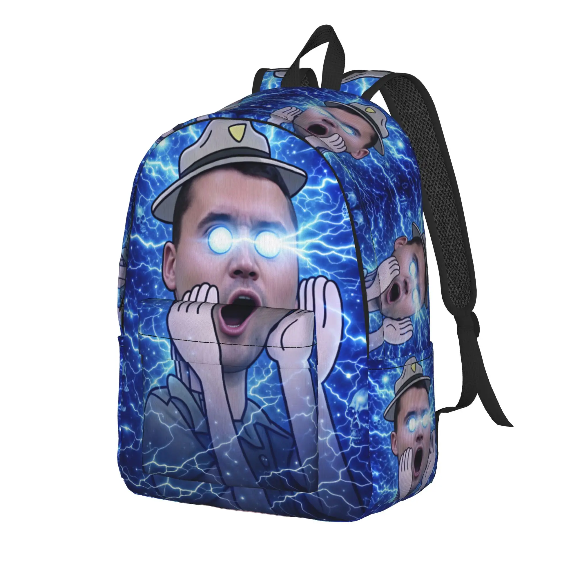 Charlie Kirk Meme Backpack Women Men  Durable Backpacks Polyester Pretty High School Bags Outdoor Custom Rucksack