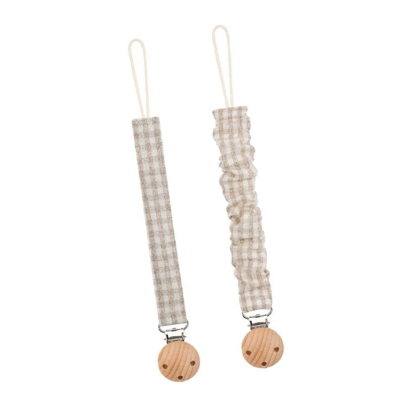 2Pcs Baby Pacifier Holder Chain, Fashionable Teething Toy Lanyard Strap Belt