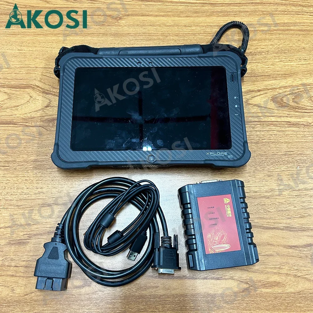 

For Sinotruk EOL OBD diagnostic kit DENSO common rail engine for Sinotruck diagnostic tool+Xplore tablet