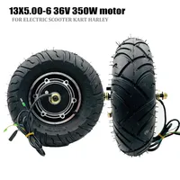 Hub brake scooter electric vehicle motor   36V 10 inch skateboard  with 13X5.00-6