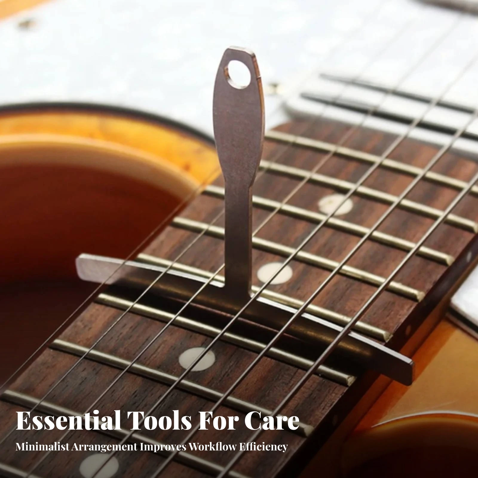 Guitar Setup Tool Kit Versatile Guitar Toolkit with Fretboard Guards Measuring Gauges with Pouch Precision Tools Allall-in-One