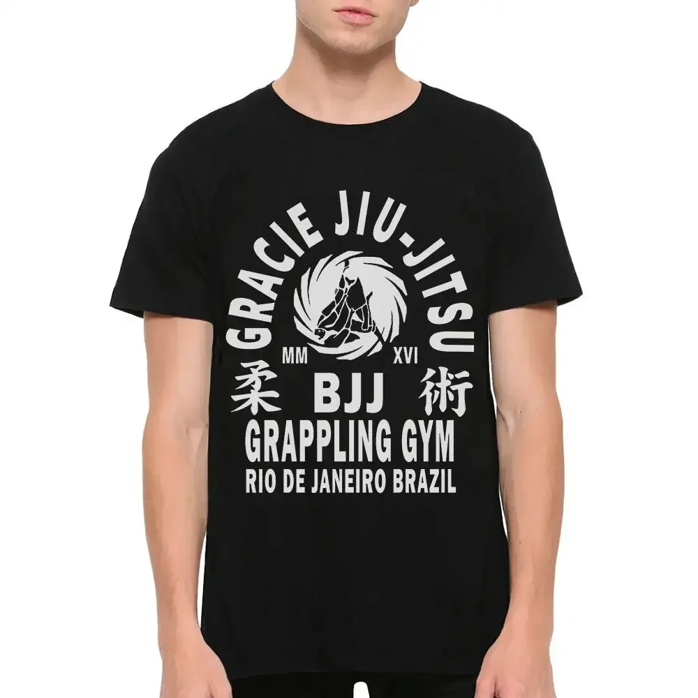 Gracie Jiu Jitsu T-Shirt Größen mit 020