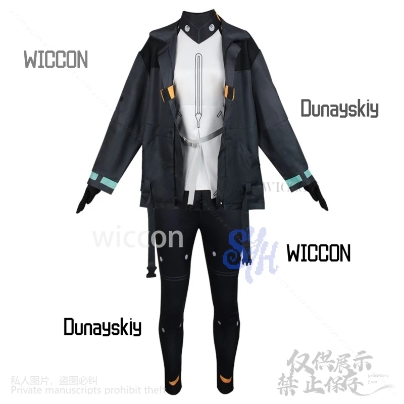 نوير تأثيري Synduality أنيمي زي فاسق معطف أسود السراويل Y2K الفتيات أزياء الهالوين عيد الميلاد كرنفال حزب كوس مخصصة #6