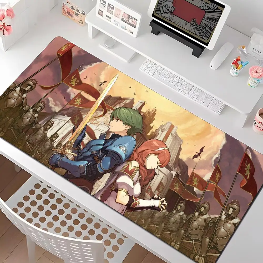 

Коврик для мыши с эмблемой огня, большие квадратные коврики для мыши разных размеров, компьютерные офисные игровые настольные коврики, резиновые противоскользящие коврики для мыши