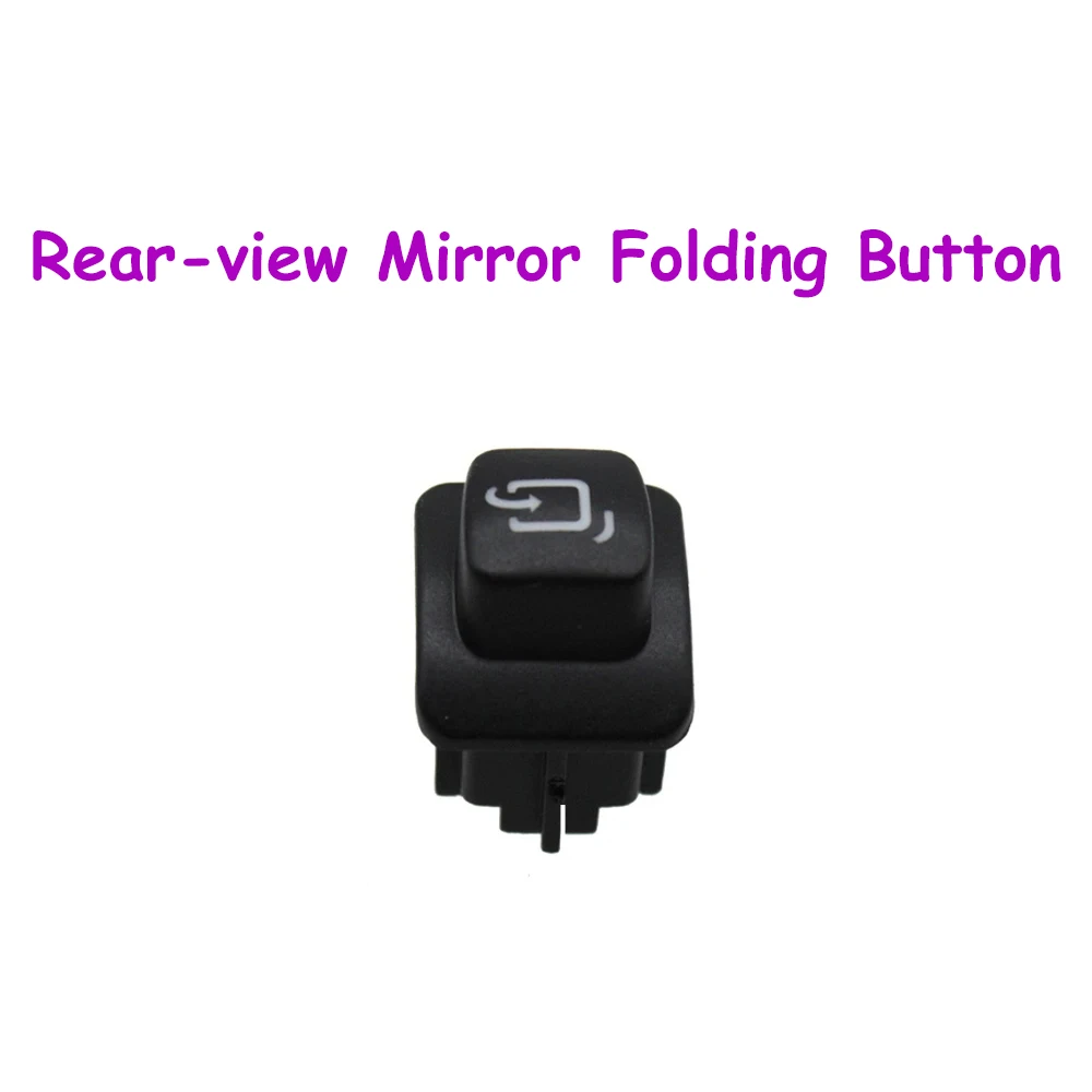 Car Armrest Side Rearview Mirror Folding Control Switch Knob Regulation Button For BMW 5 Series F10 F11 F18 520 523 525