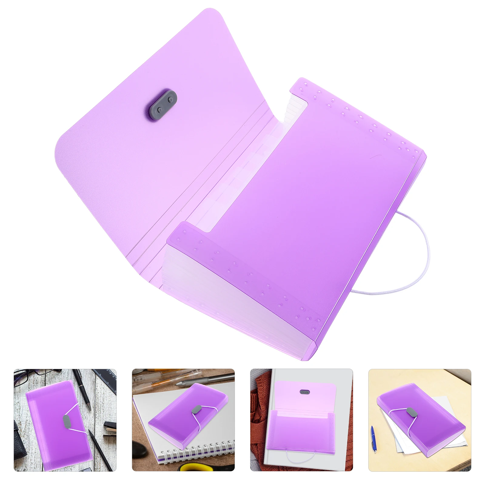 

Large Capacity Accordion File Organizer Folder Multi Layer Document Holder Storage Pouch For Office Study Receipt Binder Paper