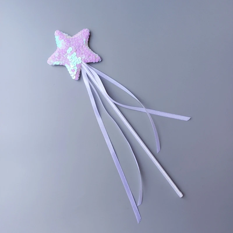 Accesorios Cosplay princesa, palo mágico, estrella, lentejuelas, Año Nuevo, vacaciones, cumpleaños, venta directa