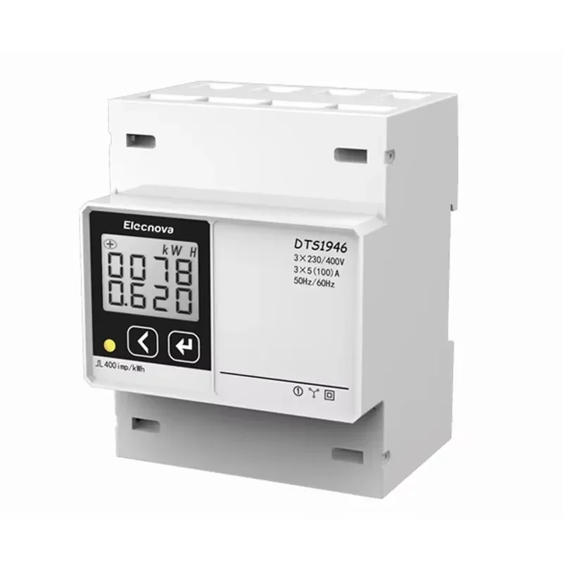 MID Approved 3 Phase Modbus Electronic Smart Solar Energy Meter