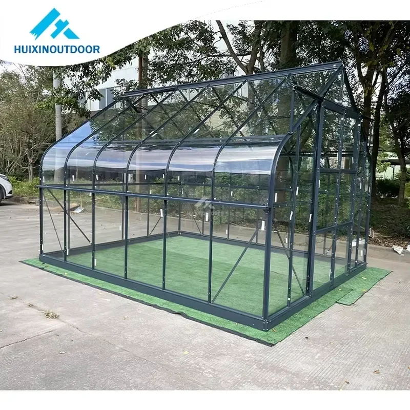 Technical Upgrade Resistant Weather Garden Greenhouse for Wind and Blizzard Protection Flower Room with Aluminum Frame