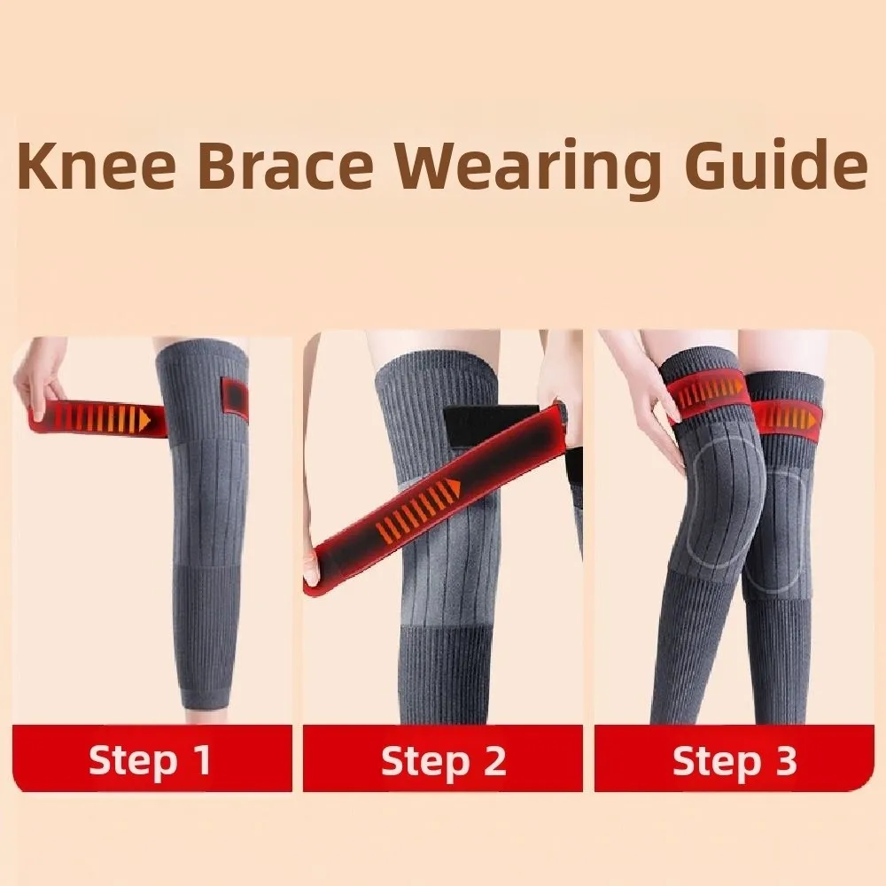 قابل للغسل الباردة واقية منصات الركبة الدافئة يندبروف مطاطا سميكة الركبة حامي لينة مريحة الركبة الغطاء الواقي إصابة الانتعاش #6