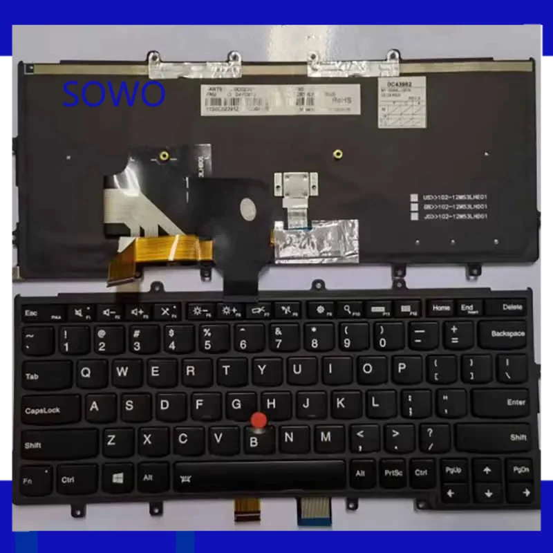 New Keyboard with backlit for LENOVO  x240 X240S x240i x230s X270 X250 X260S X260 A275