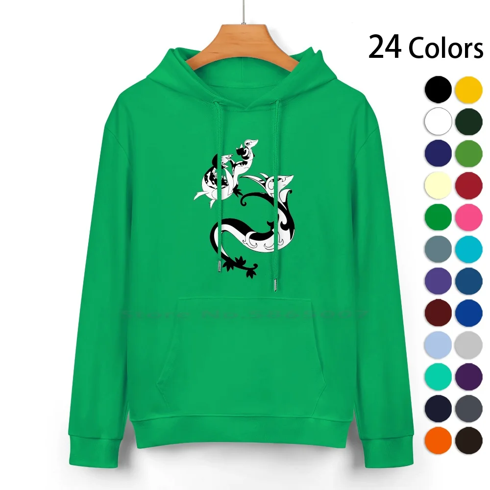 Snivy Evolution Line Pure Cotton Hoodie Sweater 24 Colors Snivy Servine Serperior Grass Type Kanto Johto Hoenn Sinnoh Unova Ash