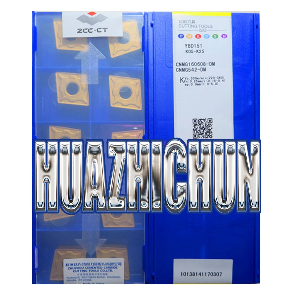 

HUAZHICHUN CNMG160608-DM YBD151 PM YBM251 Carbide Inserts CNC Turning Tool