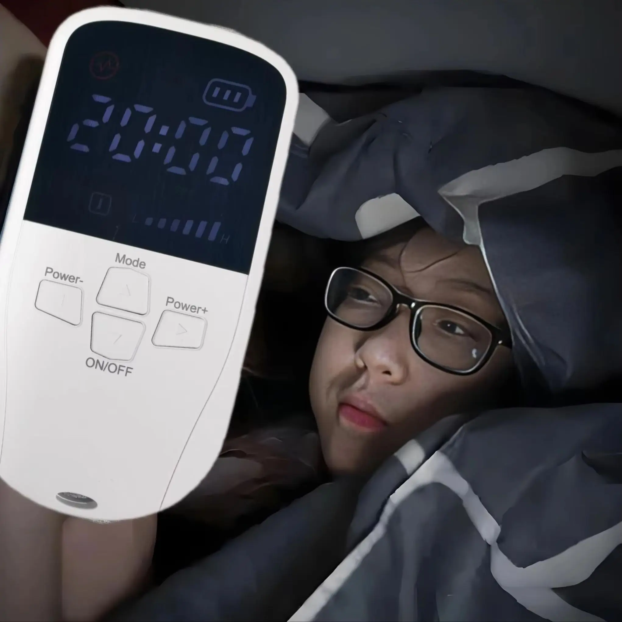 

Sleep Aid Device for Anxiety Relief - Handheld Pulse Stimulation for Insomnia & Nerve Soothing - Healthy Sleep Enhancer