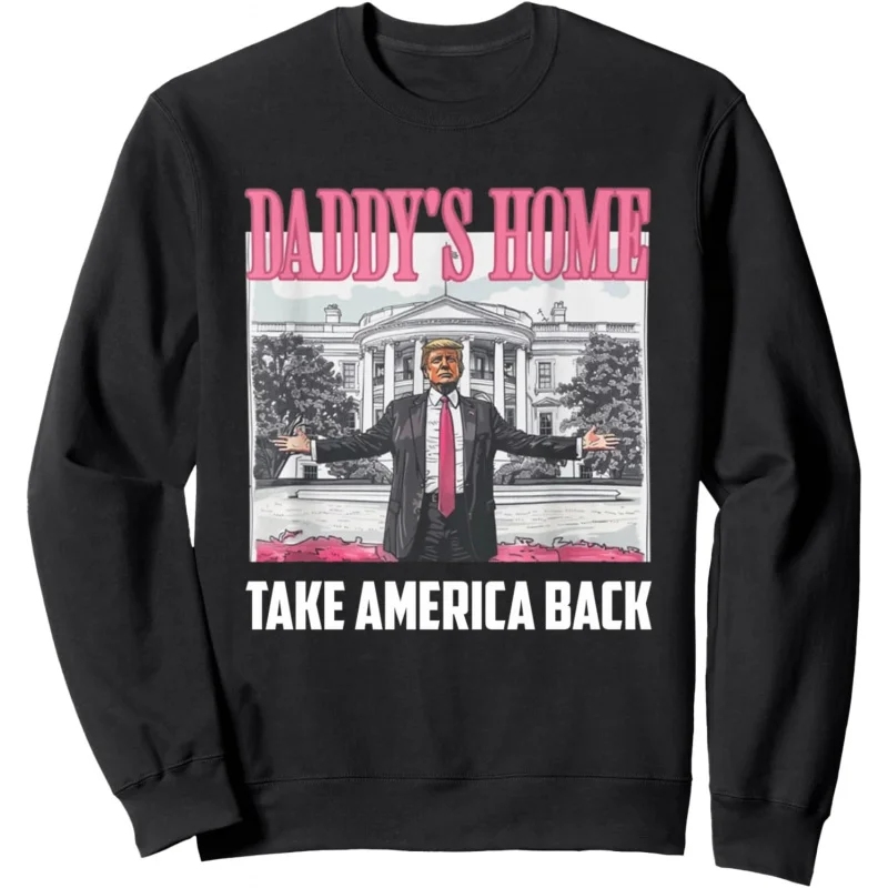 

2024 Trump supports campaign to bring back American sweatshirts