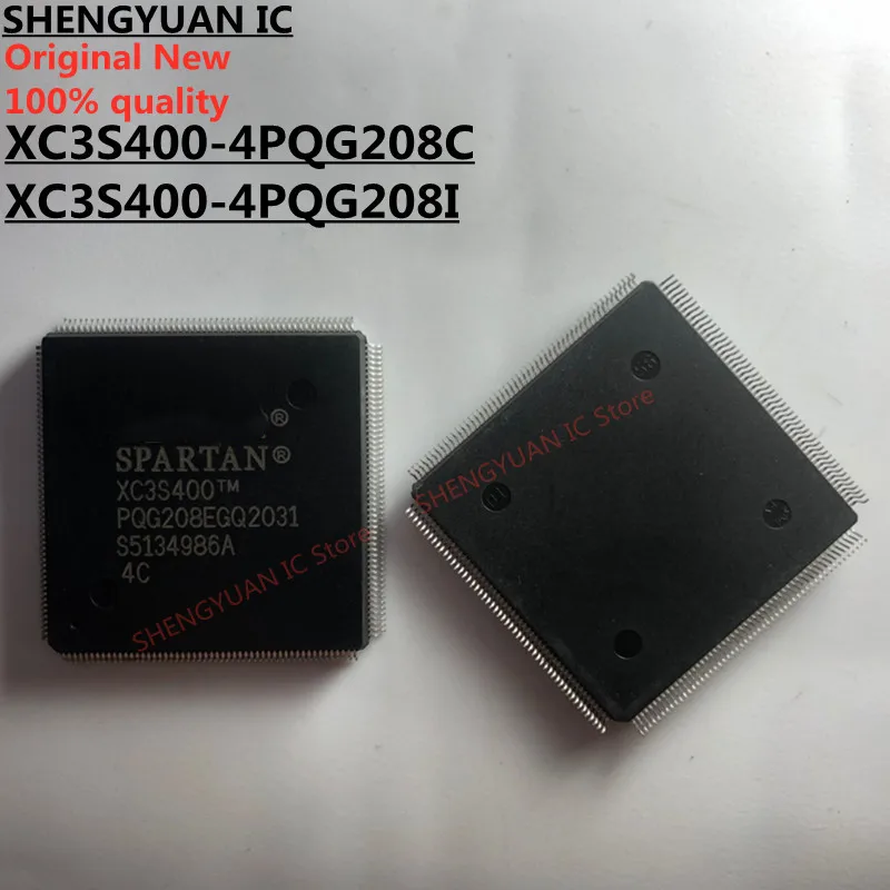 2pcs XC3S400 XC3S400-4PQG208C XC3S400-4PQG208I XC3S400-PQG208 XC3S400-4PQG208 QFP208 Original New 100% quality