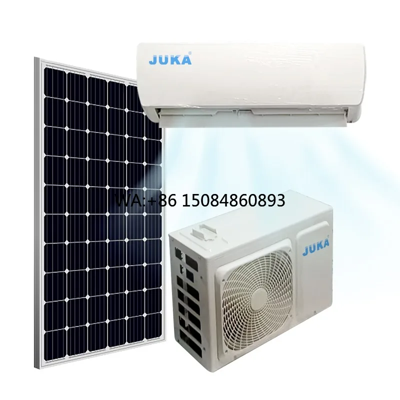 

12000/18000/24000 Btu DC Off Grid Solar Air Conditioner, Hybrid Mini Split for Home