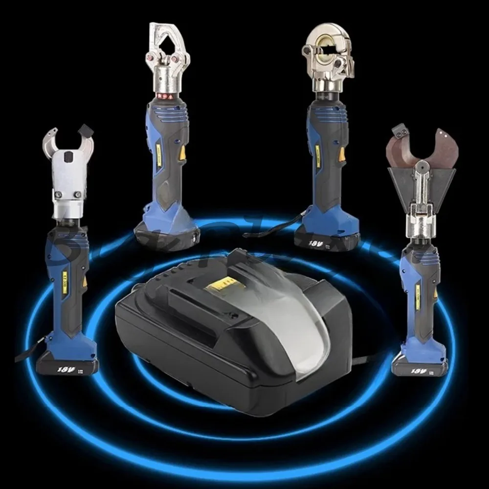 Rechargeable Electric Hydraulic Crimping Tool - Portable Pliers for Copper Aluminum Cable Terminal Crimping