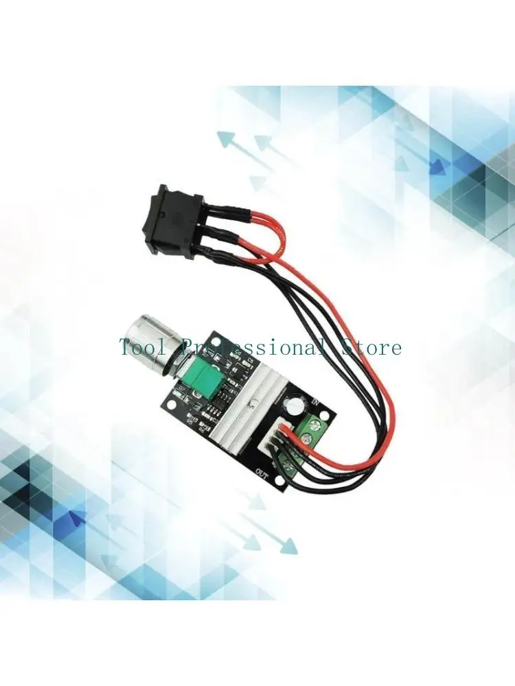 

57QF 3A ШИМ-контроллер скорости двигателя постоянного тока Регулируемые реверсивные переключатели драйвера двигателя