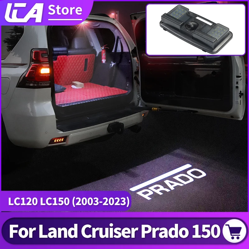 For Toyota Land Cruiser Prado 150 120 2003-2021 Upgraded  Accessories Trunk Tailgate Warning Light Lc150 LC120 Door Reading Lamp