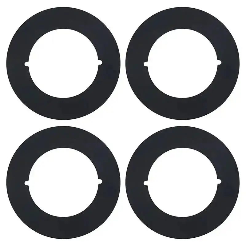 4pcs Door Knob/Deadbolt Reinforcement Plate 2-1/8