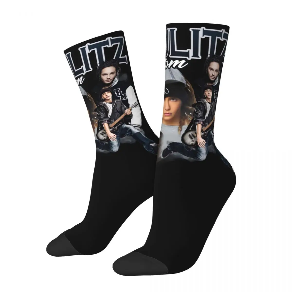 

Autumn Winter Retro Unisex Tokio Hotel Tom Kaulitz Socks Non-slip Sports Socks