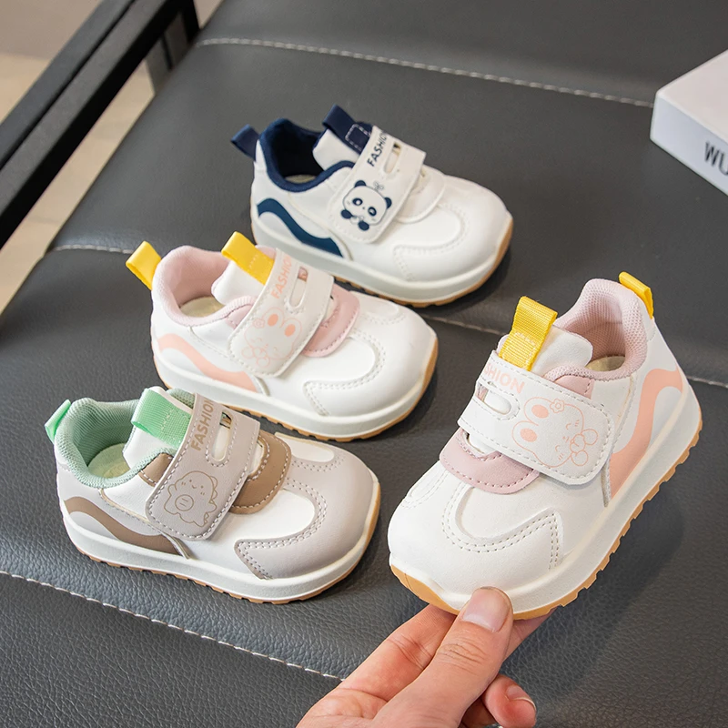 

Детские нескользящие кроссовки для девочек и мальчиков, милые первые шаги, повседневная спортивная обувь для детей, весна-осень