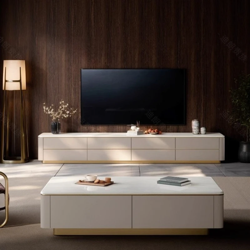 

Living Room Bedroom Tv Cabinet Wooden Aesthetic Entertainment Luxury Tv Cabinet Storage Drawers Floor Muebles De Salon Furniture