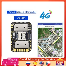 Mini rastreador GPS ZX905, placa de módulo de seguimiento PCBA, antipérdida, Chip LTE CAT-1, 2G + 4G, Personal, niños, mascotas, gatos, perros, ZX303, ZX908