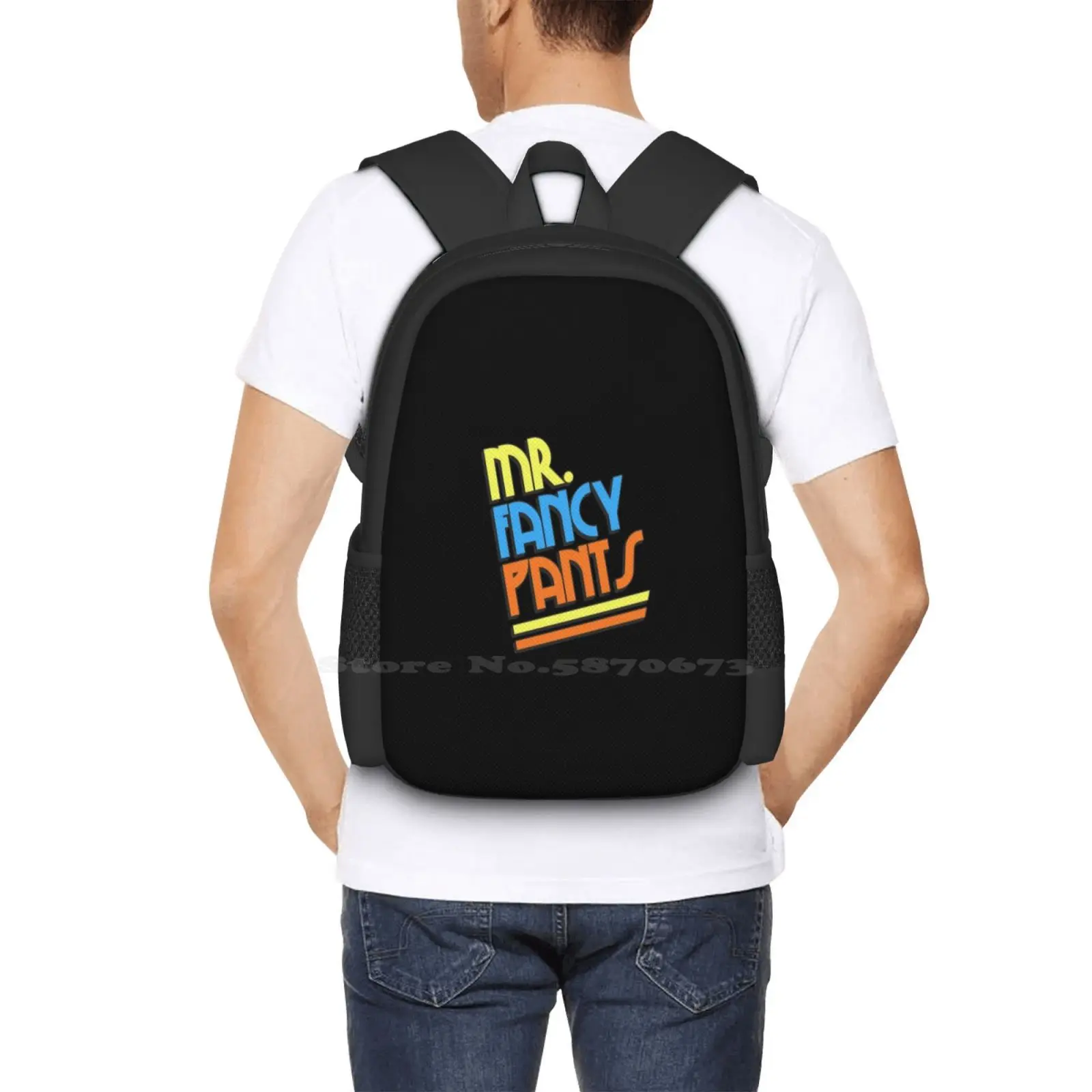 Mr Fancy Pants Hot Sale Schoolbag Backpack Fashion Bags Mr Fancy Pants