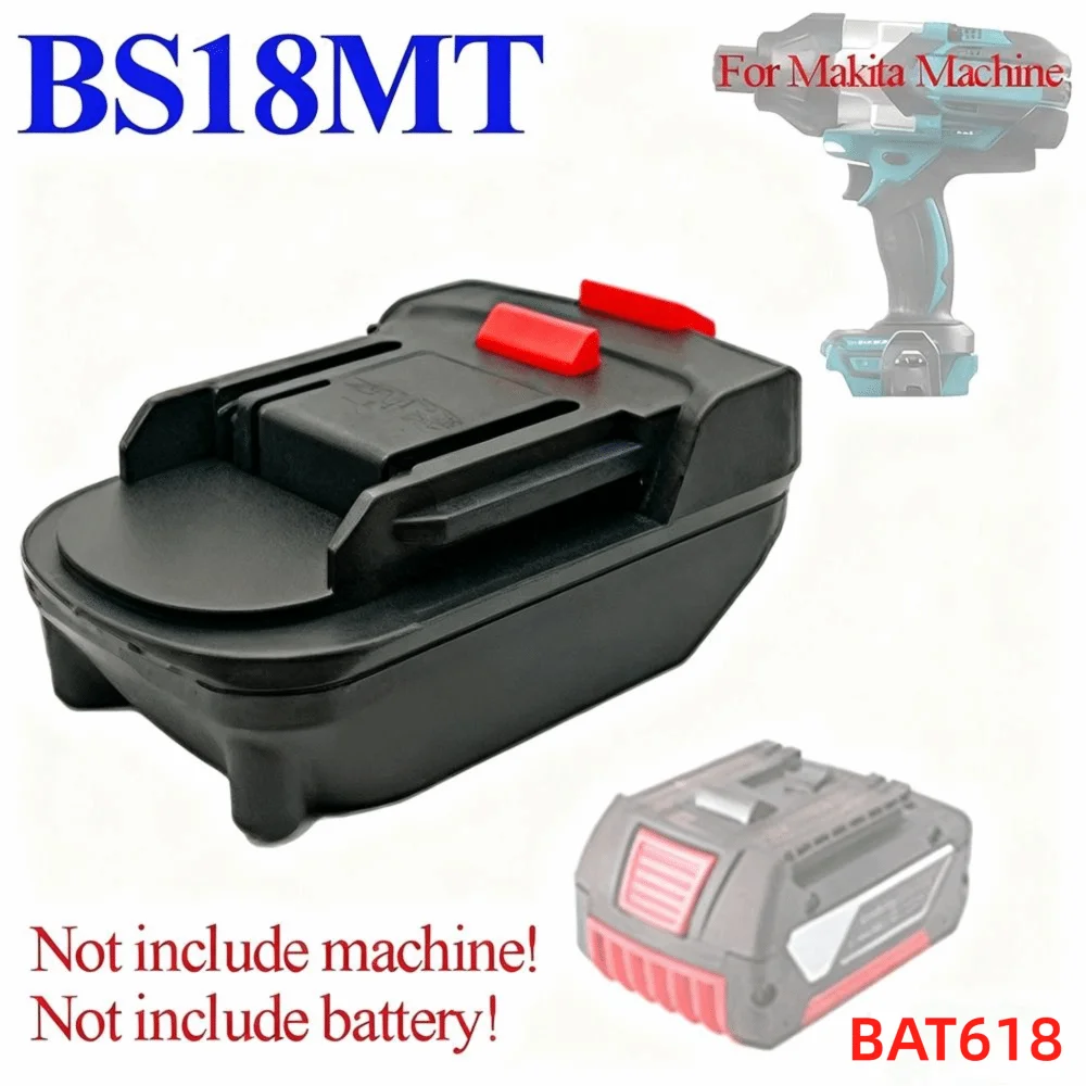 New 2 in 1 Lithium Battery Converter 18V Plastic Converter Base Power Tool Adapter Electrical Tool Accessory For Makita