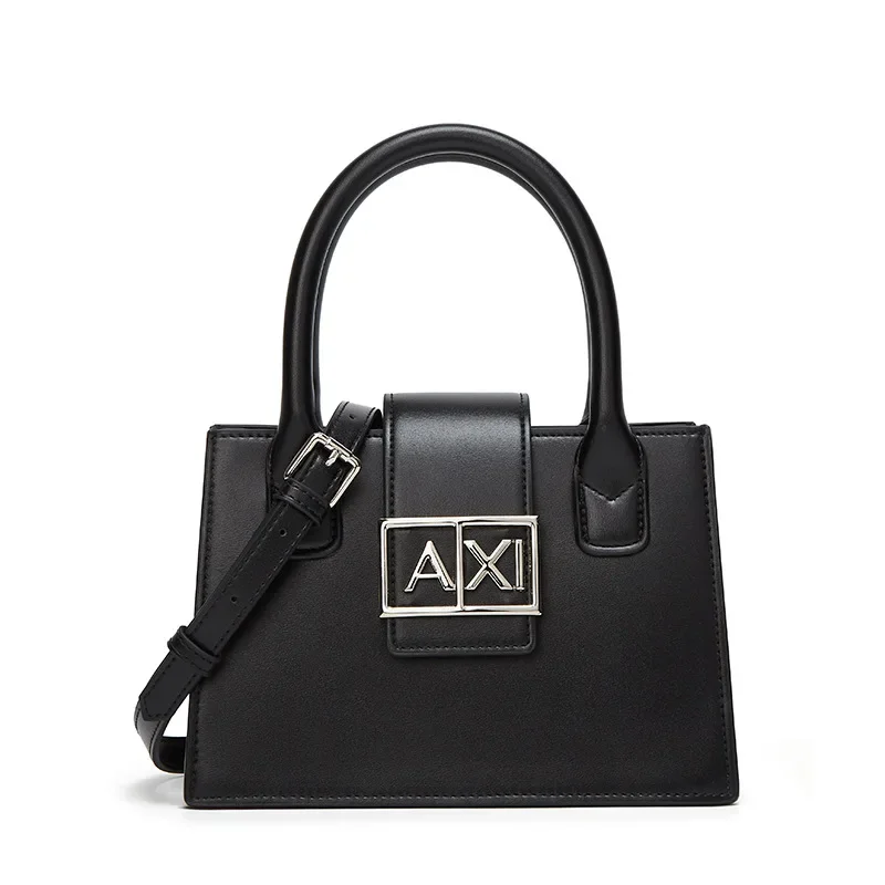 Fashionable Crossbody Purse - Soft Leather Messenger Bag With Removable Chain Strap & Front Pocket Organization