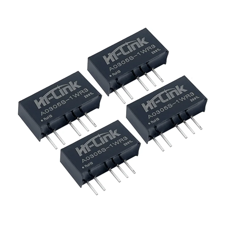 2 sztuk/partia A0305S-1WR3 DC DC 1W ± 5V ± 100mA moduł zasilający dla gospodarstw domowych z podwójnym wyjściem izolowany inteligentny konwerter do domu
