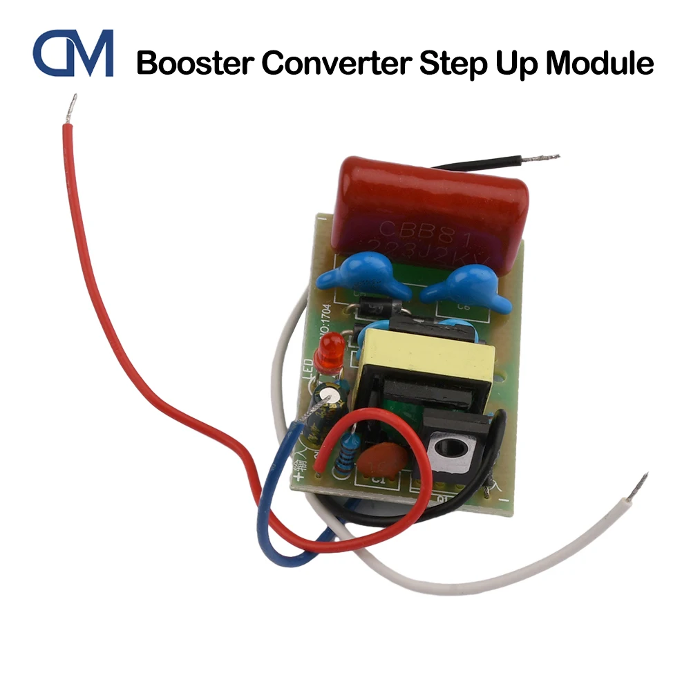 DC 3.7V to 1800V High Voltage Transformer Boost Step up Inverter Arc Pulse Generator Power Module